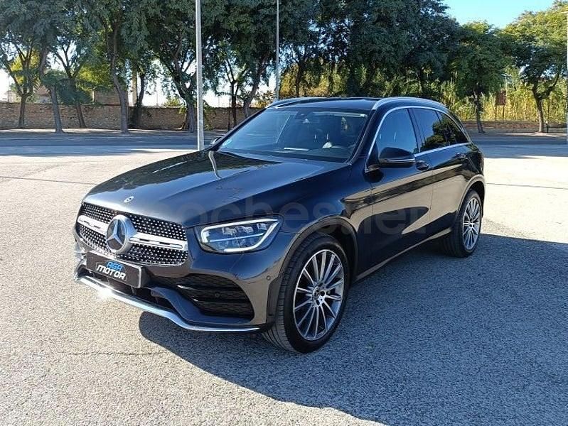 Usado Mercedes GLC200 163 CV (119 kW) 2021 Gris / plata SUV