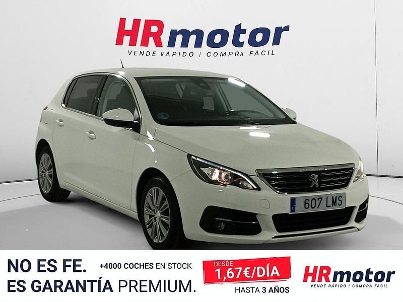 Usado Peugeot 308 Allure 131 CV (96 kW) 2021 Blanco Berlina