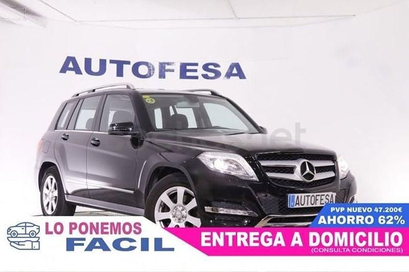 Usado Mercedes GLK200 143 CV (105 kW) 2015 Negro SUV