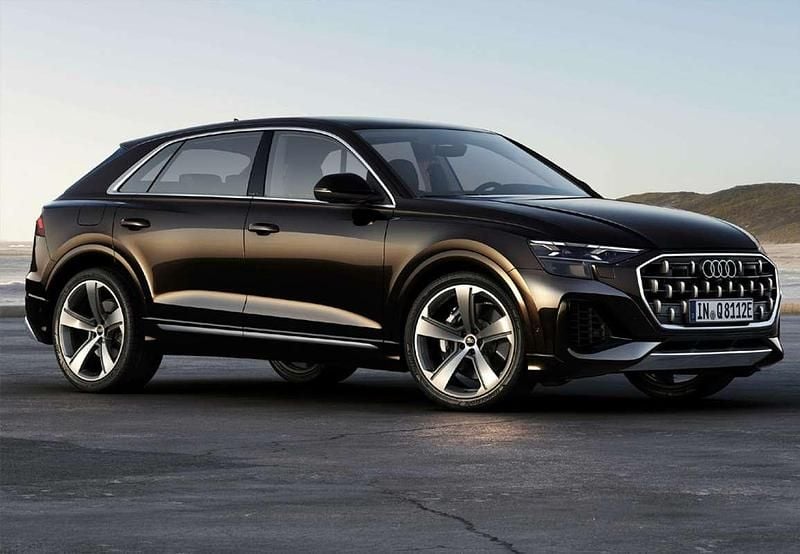 Usado Audi Q8 286 CV (210 kW) 2025 Gris SUV