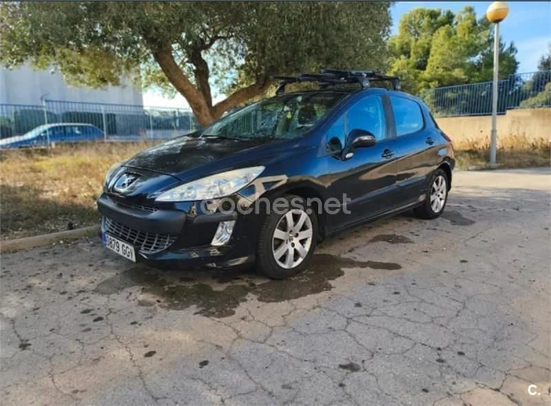 Usado Peugeot 308 Sport 110 CV (80 kW) 2008 Negro Berlina