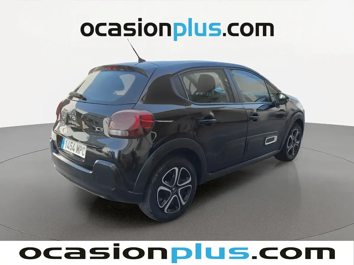 Usado Citroën C3 PureTech 83 CV (61 kW) 2024 Negro Utilitario