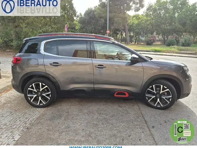 Usado Citroën C5 Aircross Shine 177 CV (130 kW) 2019 Gris / plata SUV