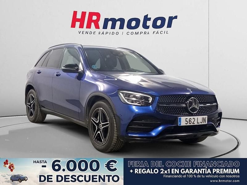 Azul Usado 2020 Mercedes GLC200 SUV | 36.790 € (Precio justo) - Imagen 1/4