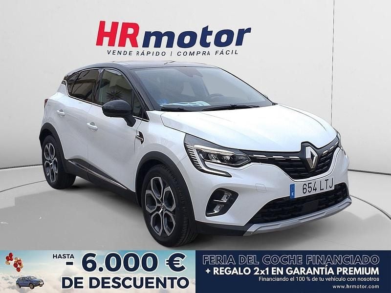 Blanco Usado 2021 Renault Captur Intens SUV | 18.700 € (Precio justo) - Imagen 1/4