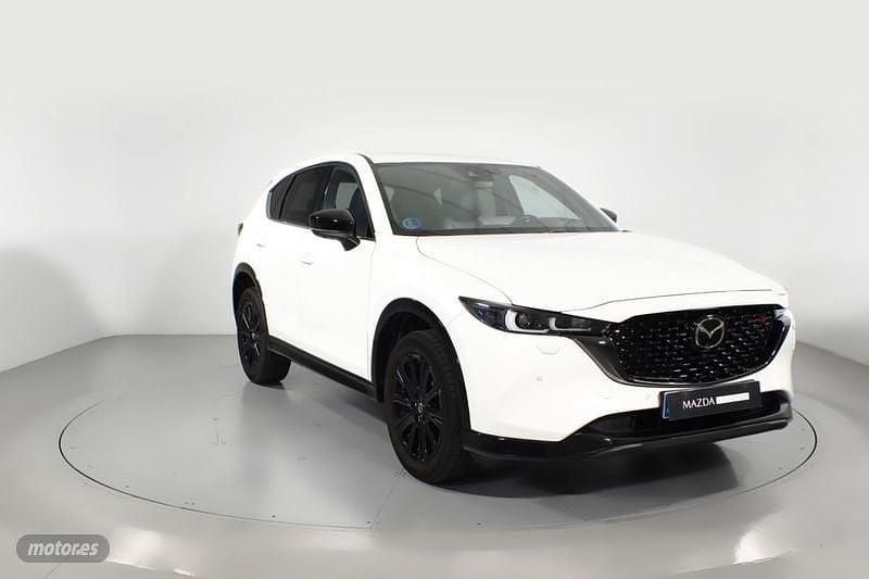 Blanco Usado 2023 Mazda CX-5 Homura-Line SUV | 31.600 € (Precio justo) - Imagen 1/4