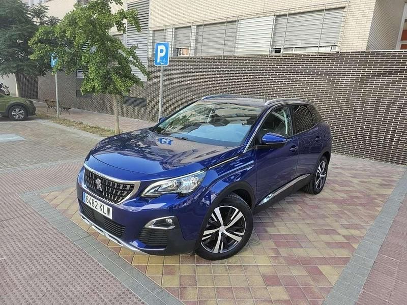Azul Usado 2018 Peugeot 3008 Allure SUV | 12.500 € (Precio justo) - Imagen 1/4
