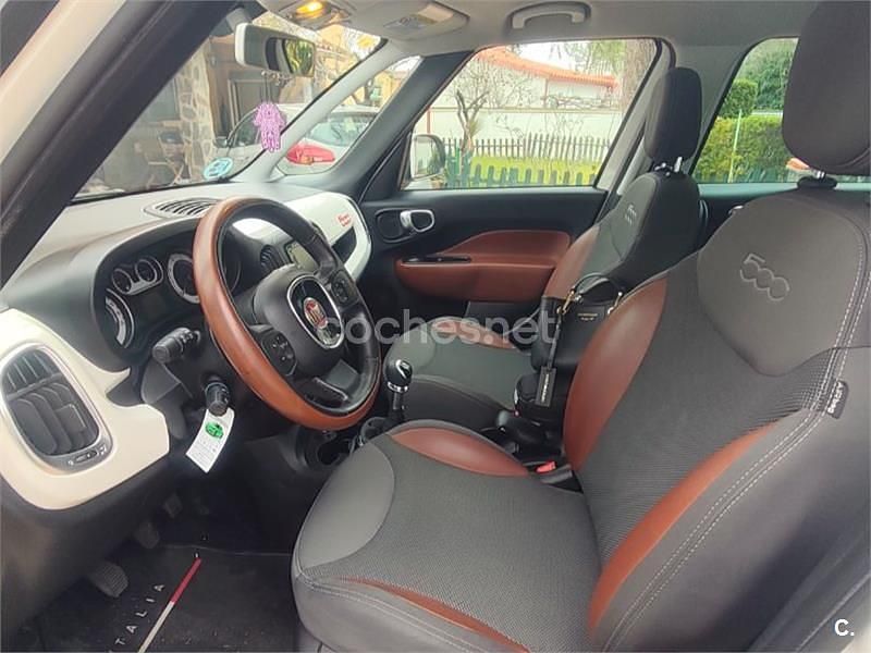 Usado Fiat 500L Trekking 95 CV (69 kW) 2013 Blanco Monovolumen