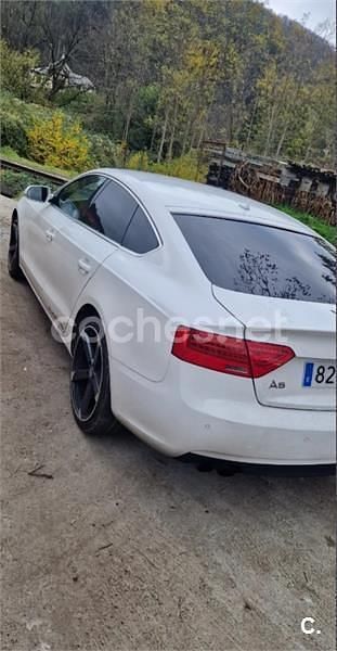 Usado Audi A5 Sportback 177 CV (130 kW) 2012 Blanco Utilitario