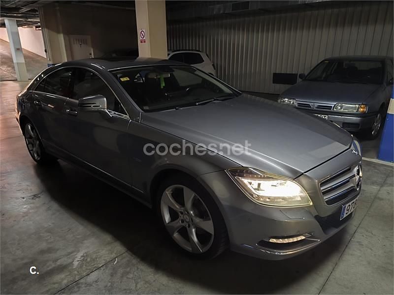 Usado Mercedes CLS350 265 CV (194 kW) 2012 Gris / plata Berlina