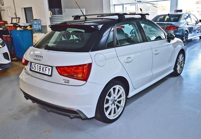 Usado Audi A1 Sportback S-Line 95 CV (69 kW) 2018 Blanco Utilitario