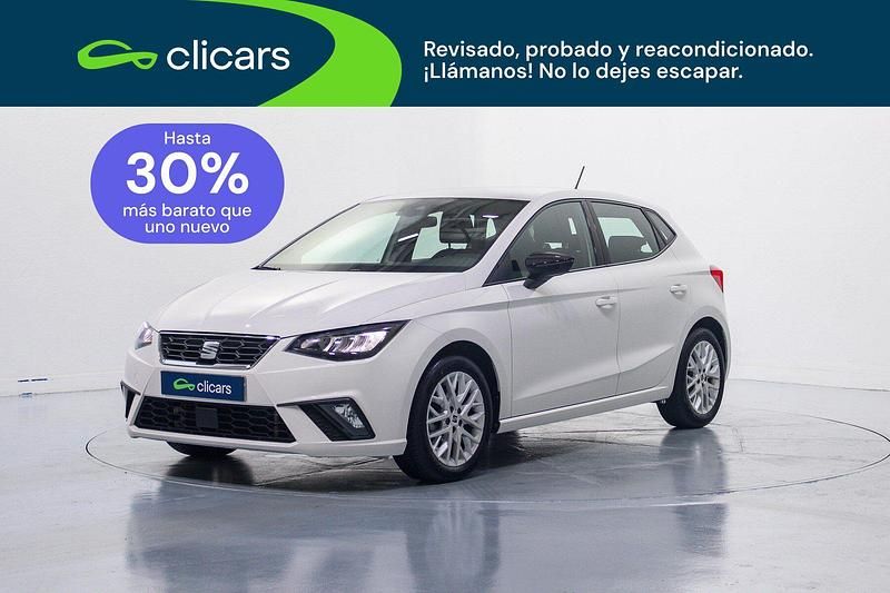 Usado Seat Ibiza FR 110 CV (80 kW) 2022 Blanco Utilitario