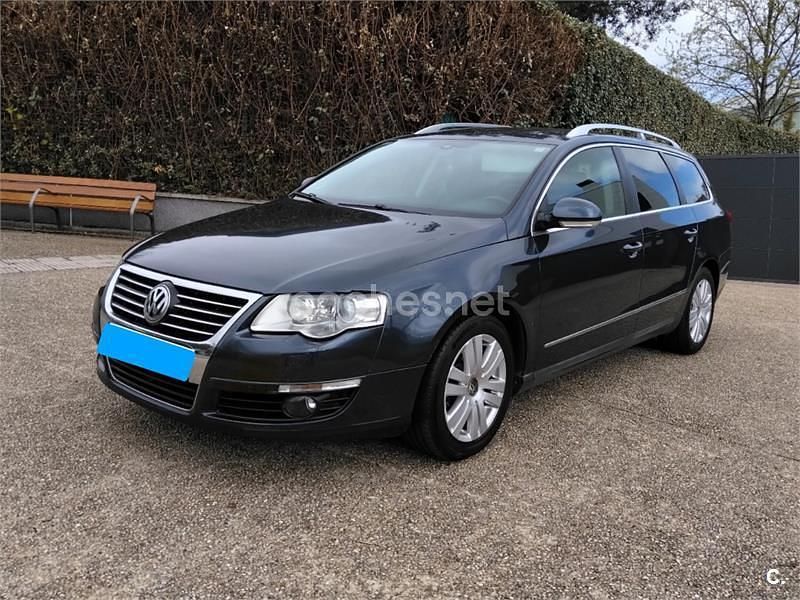 Usado VW Passat Advance 170 CV (125 kW) 2007 Azul Familiar