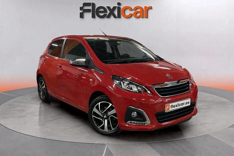 Rojo Usado 2019 Peugeot 108 Allure Utilitario | 8290 € (Buen precio) - Imagen 1/4