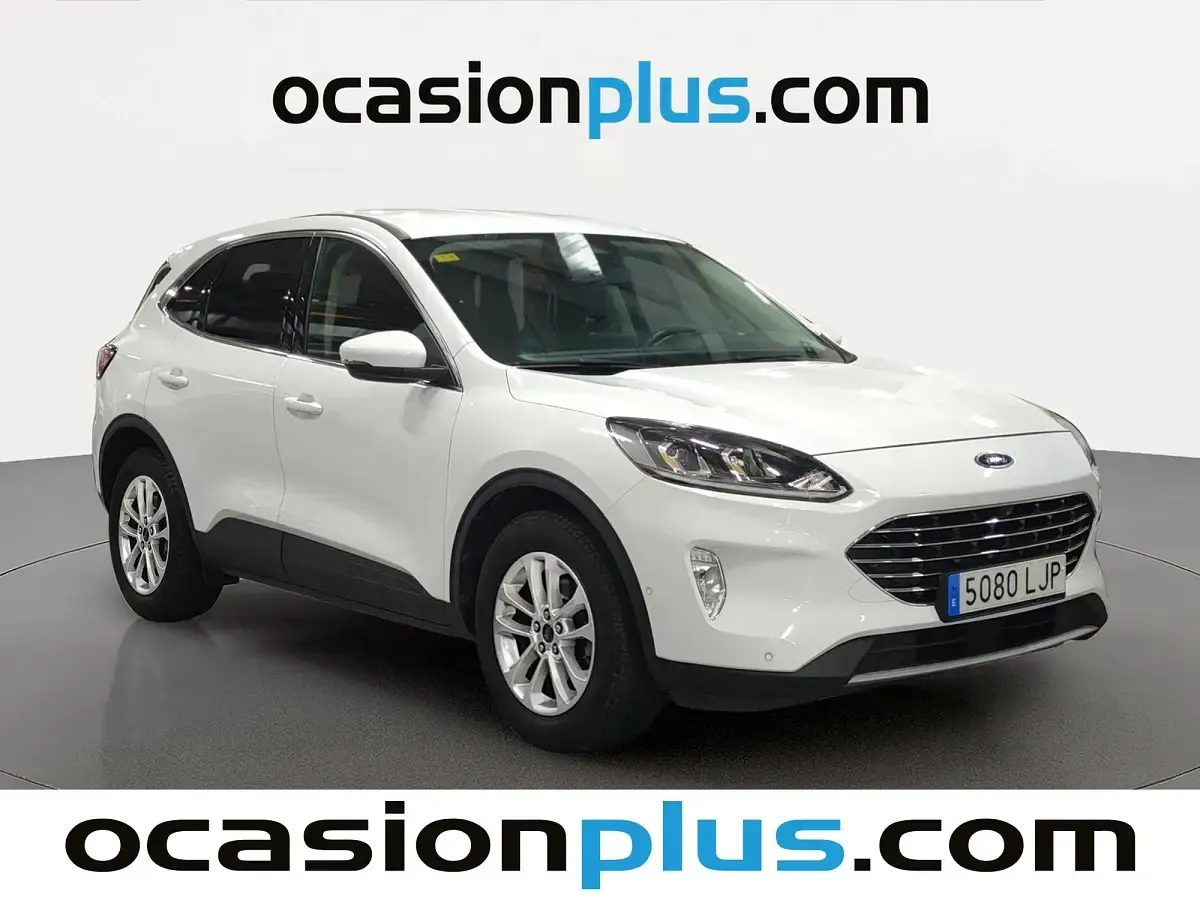 Usado Ford Kuga Titanium 120 CV (88 kW) 2020 Blanco SUV
