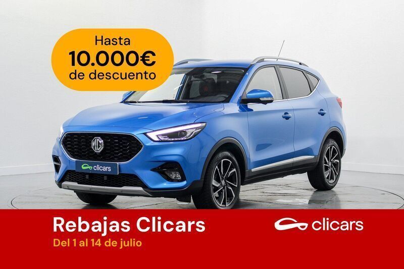 Azul Usado 2023 MG ZS Luxury Berlina | 15.590 € (Precio justo) - Imagen 1/4