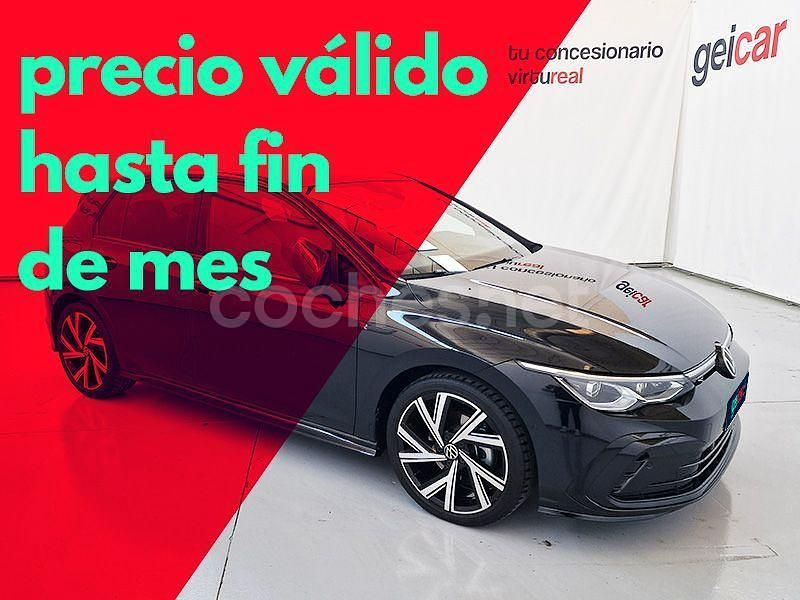 Negro Usado 2022 VW Golf R-line Berlina | 23.900 € (Precio justo) - Imagen 1/4