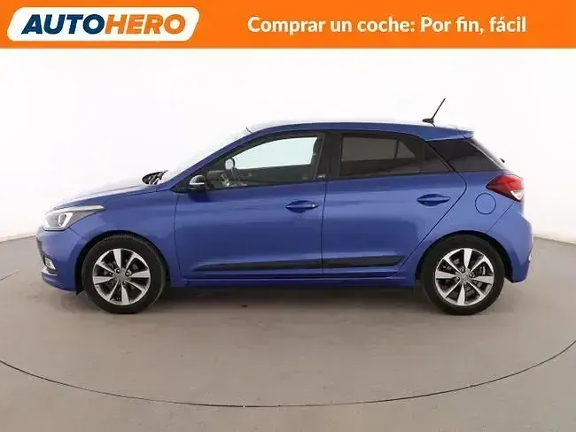 Usado Hyundai i20 GO! 85 CV (62 kW) 2018 Azul Berlina