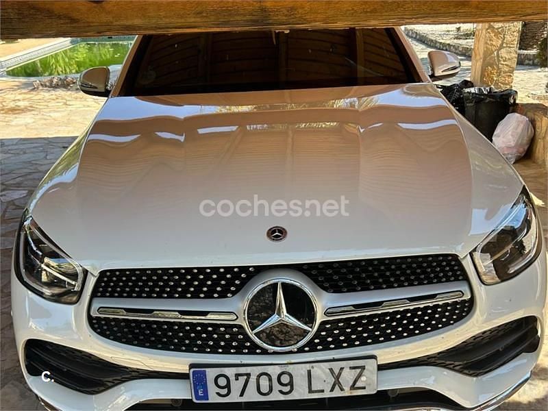 Usado Mercedes GLC220 194 CV (142 kW) 2022 Negro Coupe