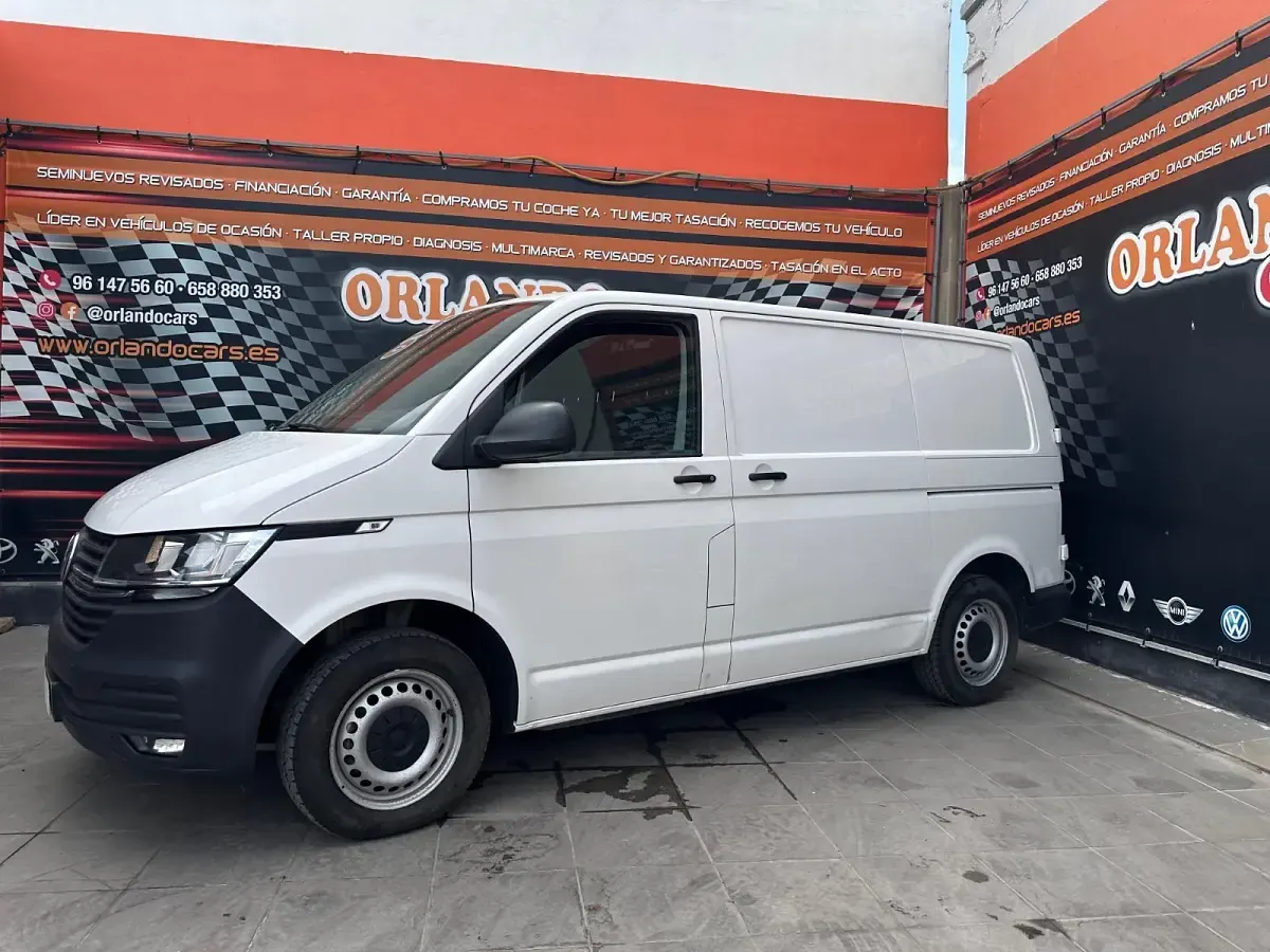 Usado VW T6.1 150 CV (110 kW) 2021 Blanco Van
