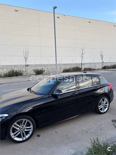 Käytetty BMW 116 116 HP (85 kW) 2015 Musta Viistoperä