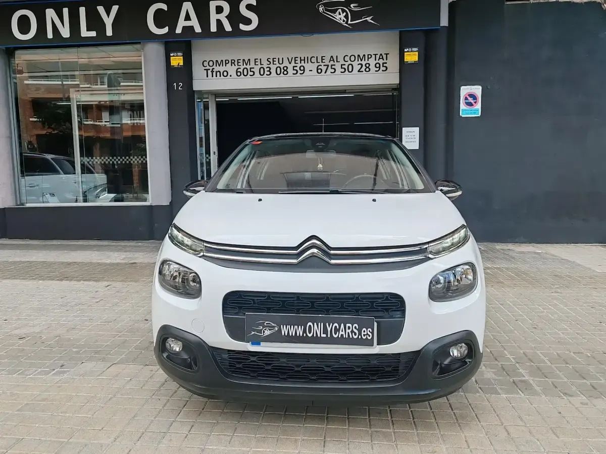 Usado Citroën C3 PureTech 82 CV (60 kW) 2018 Blanco Utilitario