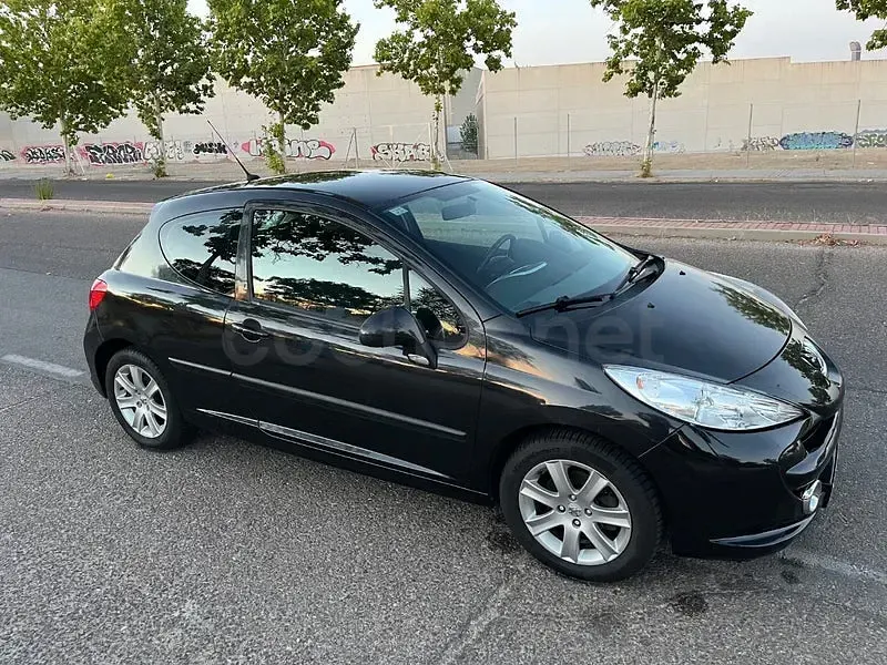 Usado Peugeot 207 Sport 120 CV (88 kW) 2008 Negro Berlina