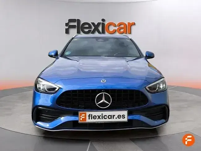 Usado Mercedes C220 200 CV (147 kW) 2022 Azul Familiar