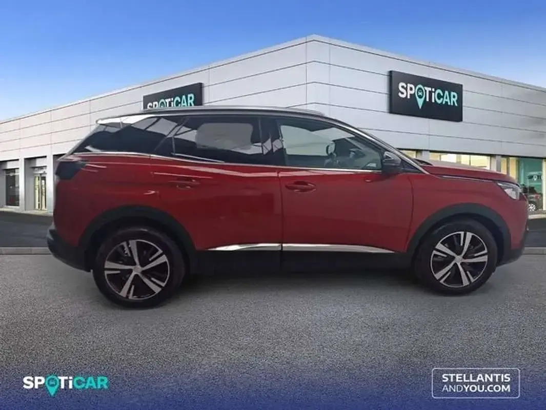 Usado Peugeot 3008 GT-line 131 CV (96 kW) 2019 Rojo SUV