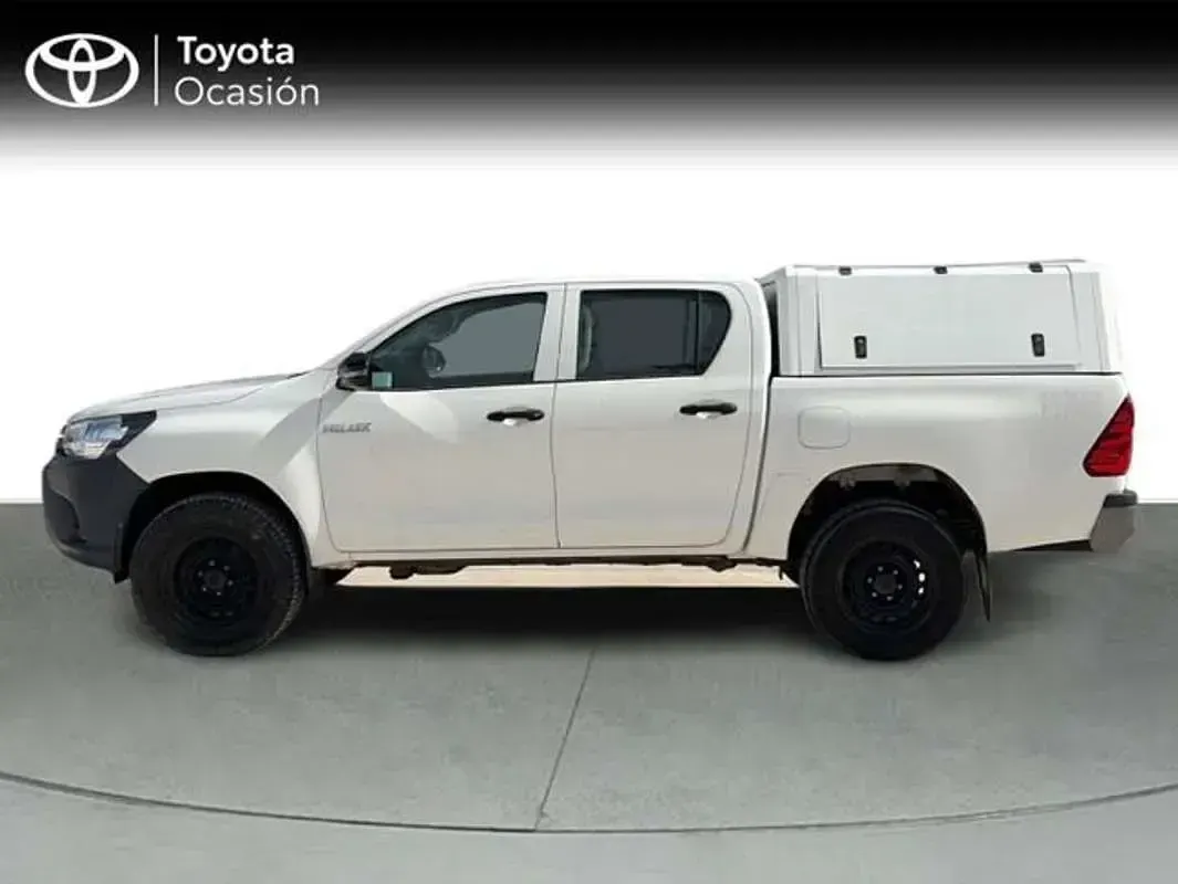 Usado Toyota HiLux 144 CV (105 kW) 2019 Blanco Pickup/Camioneta