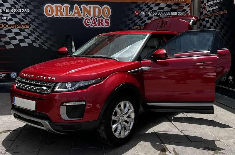 Rojo Usado 2016 Land Rover Range Rover evoque HSE SUV | 14.200 € (Precio justo) - Imagen 1/4