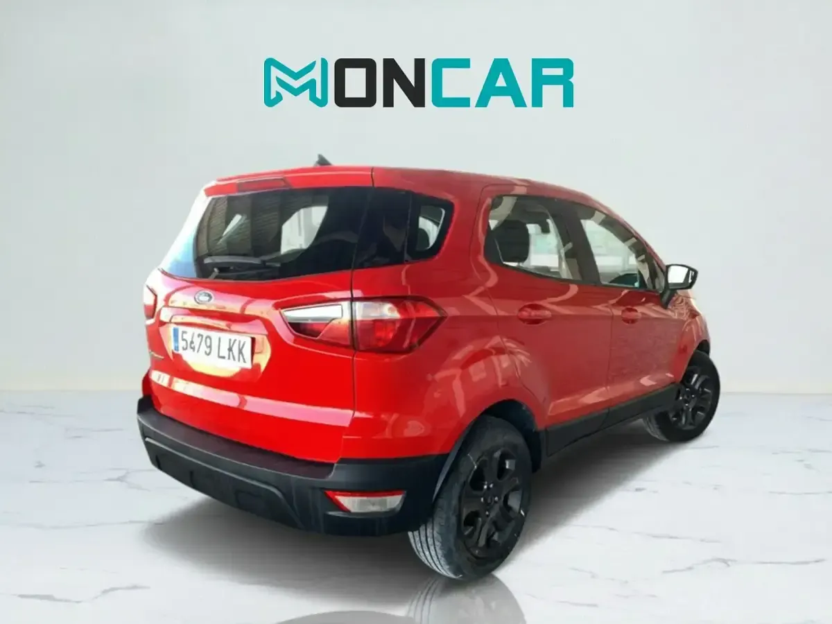 Usado Ford Ecosport Trend 100 CV (73 kW) 2020 Rojo SUV