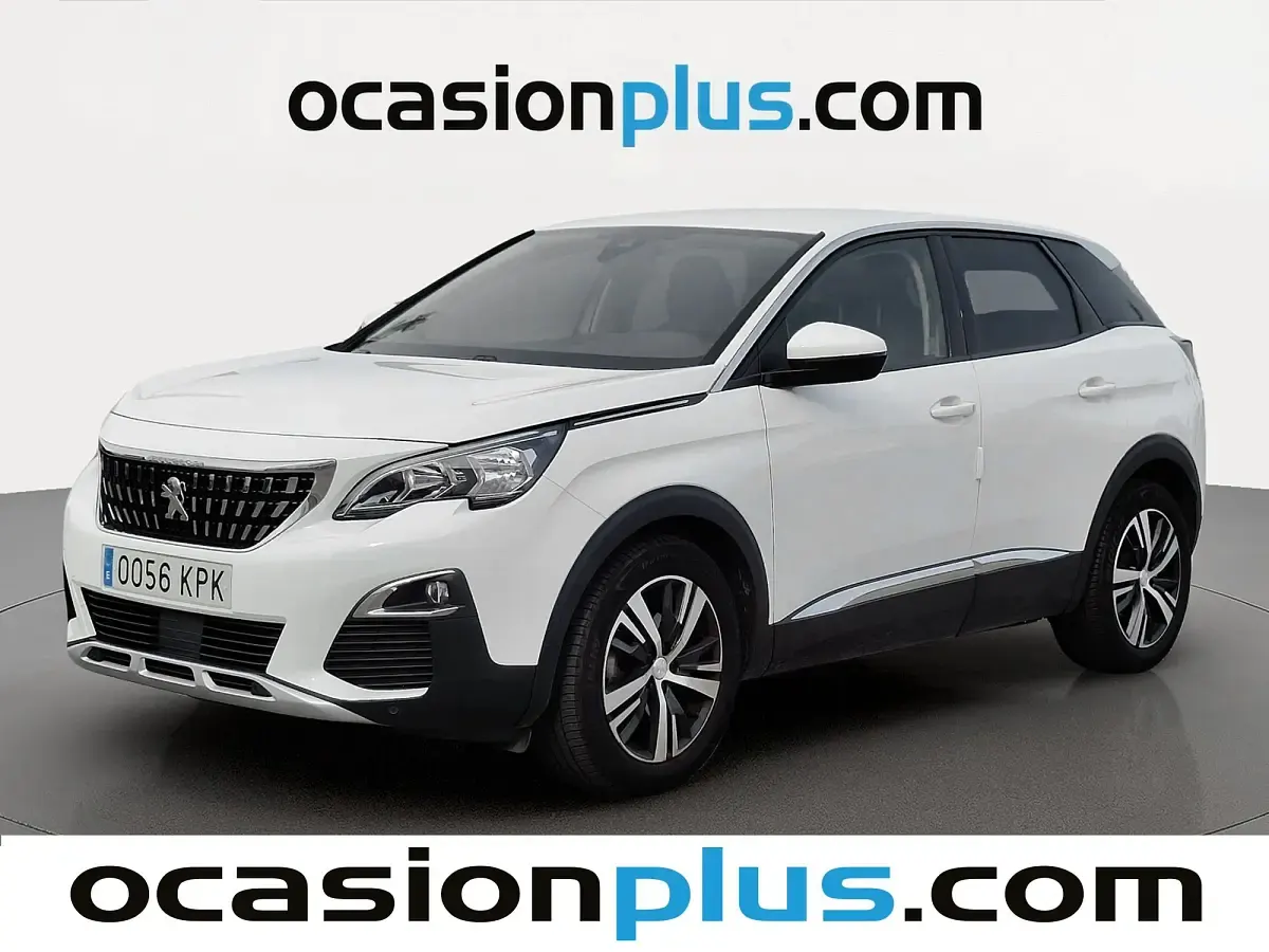 Usado Peugeot 3008 Allure 130 CV (95 kW) 2018 Blanco SUV