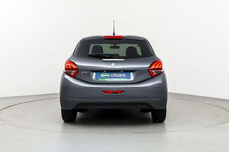 Usado Peugeot 208 Style 99 CV (72 kW) 2017 Gris Utilitario
