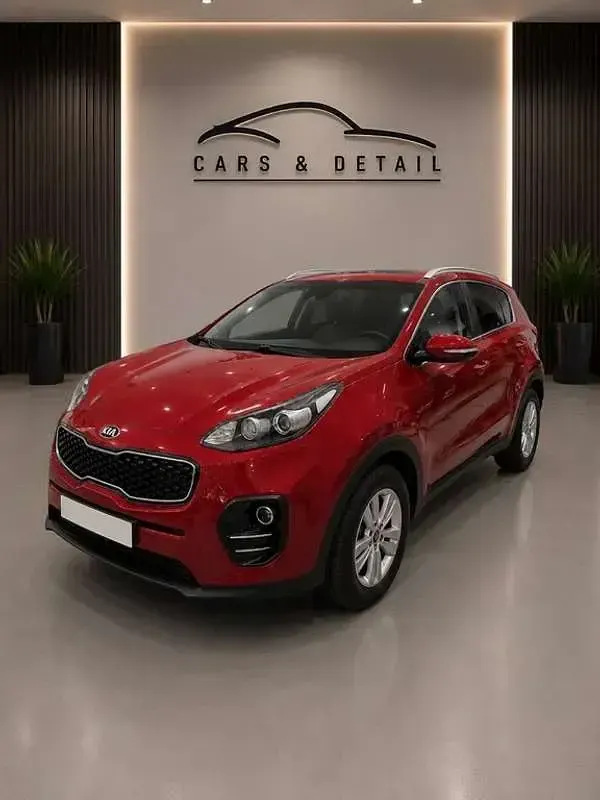 Usado Kia Sportage Plus 132 CV (97 kW) 2018 Rojo SUV