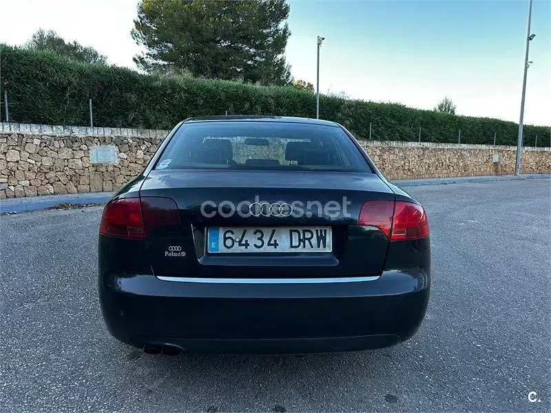 Usado Audi A4 S-Line 140 CV (102 kW) 2005 Negro Berlina