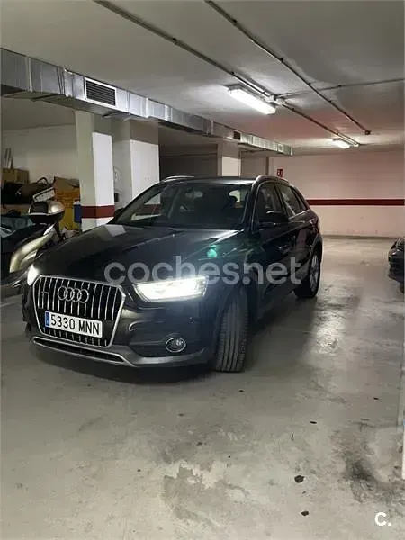 Usado Audi Q3 150 CV (110 kW) 2014 Negro SUV