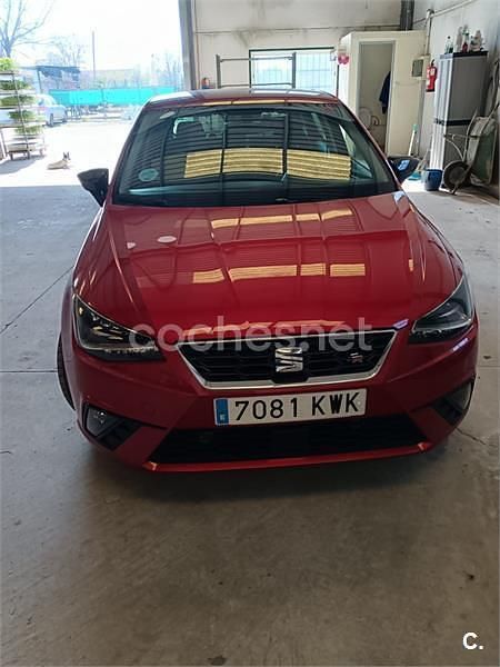 Usado Seat Ibiza FR 115 CV (84 kW) 2019 Rojo Utilitario