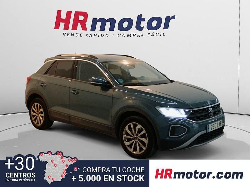 Azul Usado 2022 VW T-Roc Life SUV | 21.490 € (Precio justo) - Imagen 1/4