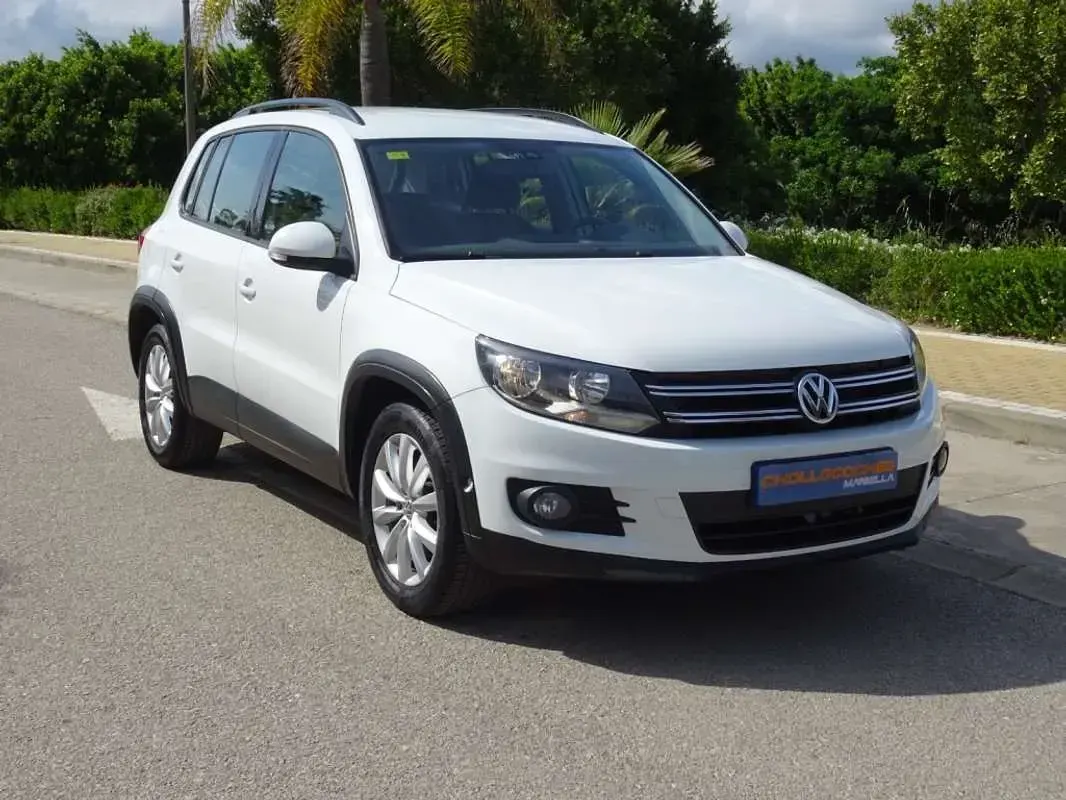 Usado VW Tiguan 110 CV (80 kW) 2014 Blanco SUV
