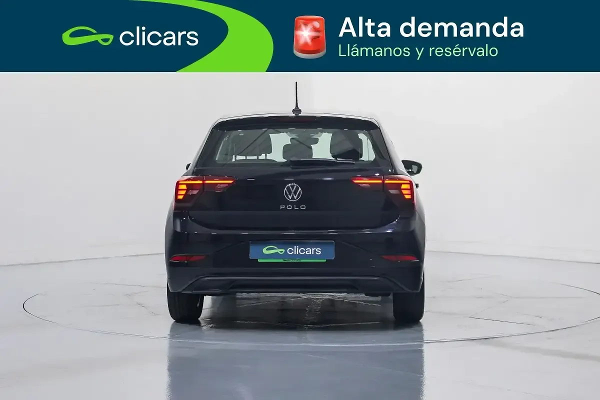 Usado VW Polo Life 95 CV (69 kW) 2022 Negro Utilitario