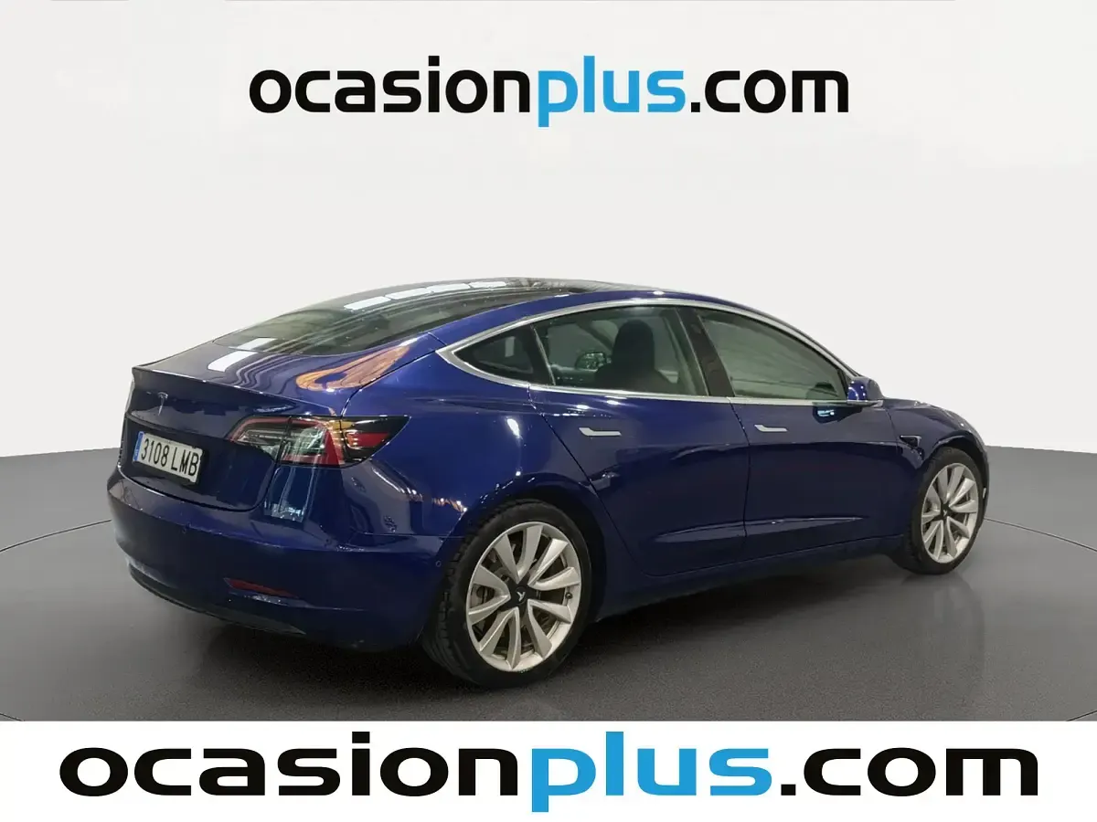 Usado Tesla Model 3 RWD 225 kW (306 CV) 2020 Azul Berlina