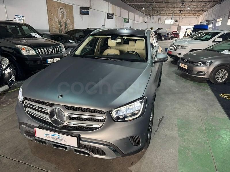 Usado Mercedes GLC220 194 CV (142 kW) 2019 Gris / plata SUV