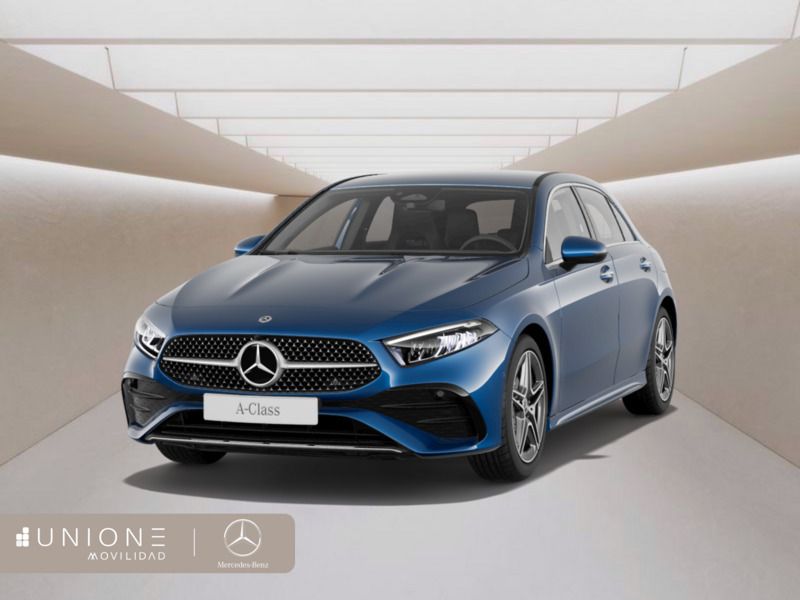 Azul Nuevo 2024 Mercedes A180 | 36.409 € (Precio justo) - Imagen 1/4