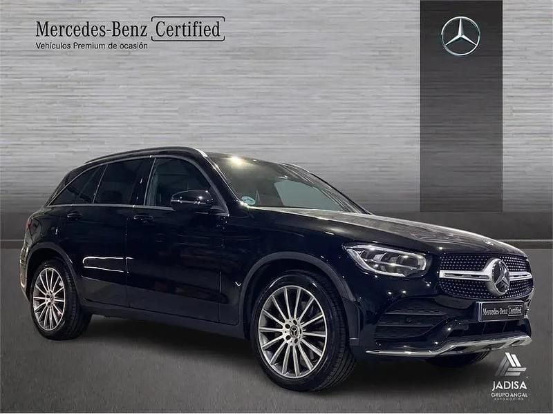 Usado Mercedes GLC220 194 CV (142 kW) 2021 Negro SUV