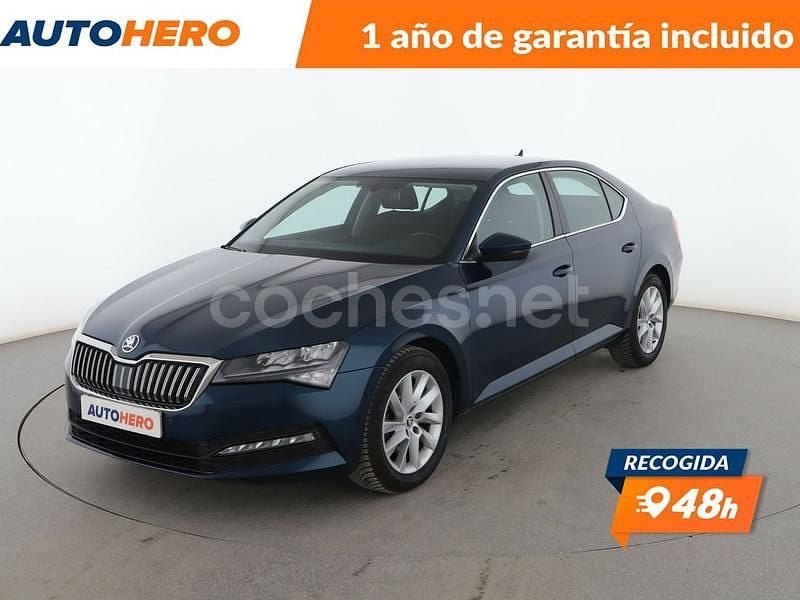 Azul Usado 2020 Skoda Superb Ambition Berlina | 20.599 € (Precio justo) - Imagen 1/3