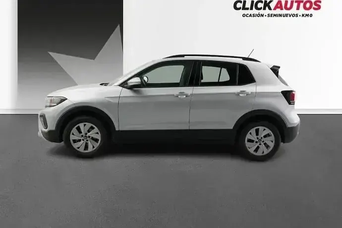 Usado VW T-Cross Life 95 CV (69 kW) 2024 Plateado SUV
