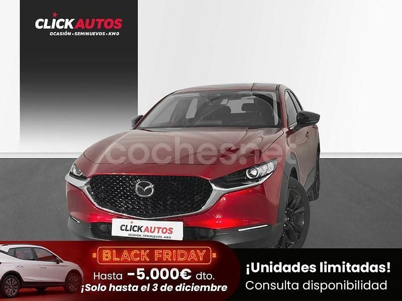 Rojo Usado 2022 Mazda CX-30 Homura-Line SUV | 23.450 € (Precio justo) - Imagen 1/1