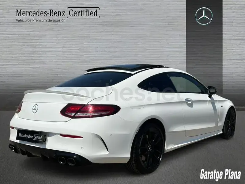 Usado Mercedes C43 AMG 390 CV (286 kW) 2019 Blanco Coupe