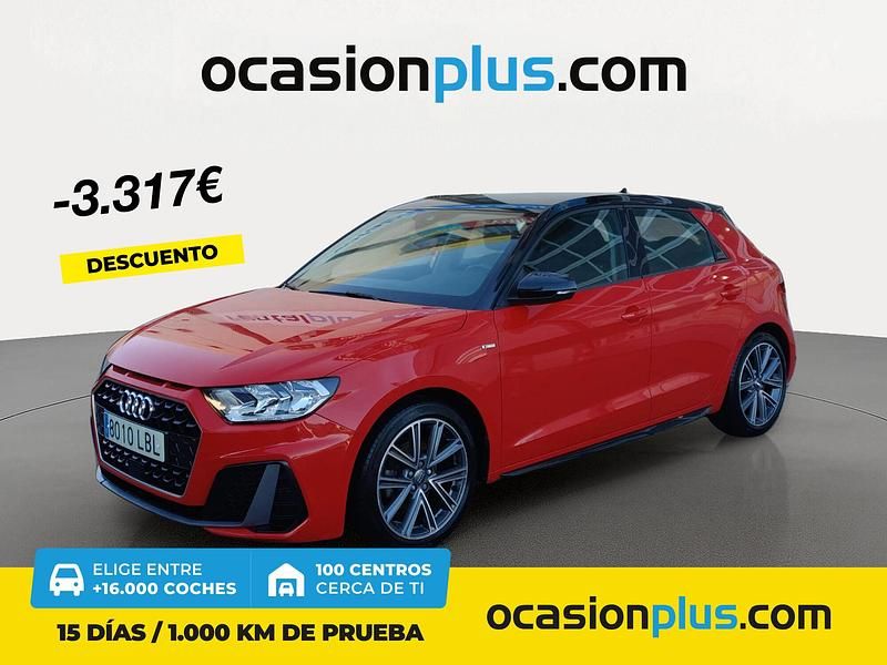 Rojo Usado 2019 Audi A1 S-Line | 17.900 € (Precio justo) - Imagen 1/4